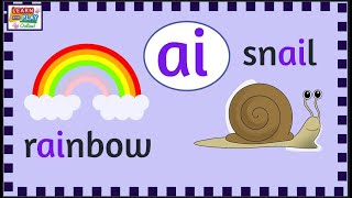 PHONICS Blending words with the ai sound [upl. by Gleich]