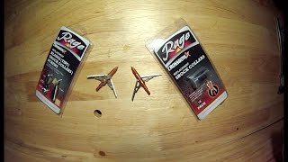 Rage Crossbow X Broadhead Blade Replacement [upl. by Ellissa]