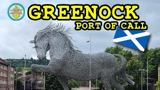 The Gateway to Glasgow  Greenock Scotland Cruise Port 2023 [upl. by Jasun]