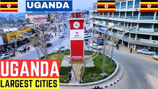 Top 10 Most Beautiful Cities and Towns in Uganda 2024 Largest Cities [upl. by Luby]