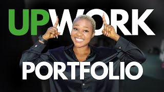 How to create UPWORK PORTFOLIO as a Beginner [upl. by Ginnifer888]