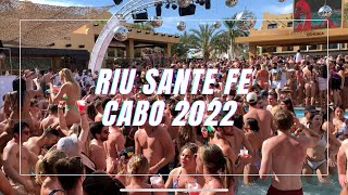 RIU SANTE FE TOUR  CABO SAN LUCAS  SPRING BREAK REVIEW  Mexico 4k 2023 [upl. by Riccio162]