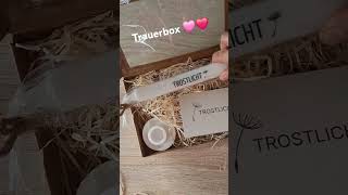 Trauerbox ❤️ trauer geschenk trost basteln selfmade diy handgemacht handmade present [upl. by Katerina]