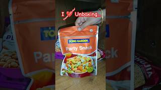 Unboxing Tong Garden Party Snack 😋 tonggarden partyfood partysnack partyfoodideas satisfying [upl. by Lehcim322]