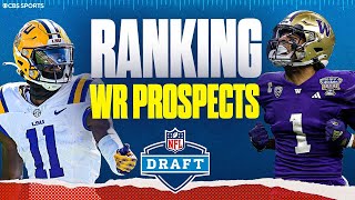 2024 NFL Draft WR PROSPECT RANKINGS Breaking Down Wide Receiver Class I CBS Sports [upl. by Dash398]