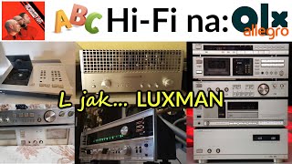 ABC HIFI na OLX literka L jak LUXMAN  W dwóch odsłonach archeolodzyhifi4158 HiFi 107 PRL [upl. by Ibloc]