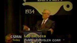 Lee Iacocca Part 2 Talks About Japan Trade [upl. by Smiley]