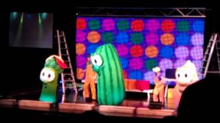 Veggie Tales Live Hairbrush Song [upl. by Ilaire]