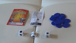 LCR LEFT CENTER RIGHT DICE GAME UNBOXING REVIEW AND HOW TO PLAY LCR GAME FUN GAMES [upl. by Lela]