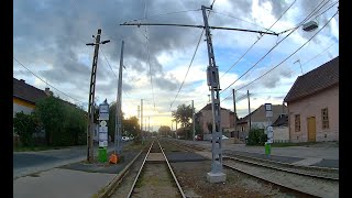 2B villamos teljes vonal Gubacsi út  Jászai Mari tér  Pesterzsébet  Gubacsi út [upl. by Kevina]