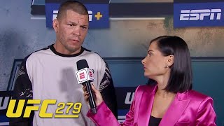 Nate Diaz reacts to Khamzat Chimaev missing weight and fighting Tony Ferguson at UFC 279  ESPN MMA [upl. by Vite107]