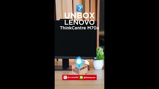 แกะกล่อง Lenovo ThinkCentre M70a Unbox [upl. by Htenywg905]