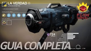 DESTINY 2 La Verdad GUÍA COMPLETA [upl. by Neelyar]