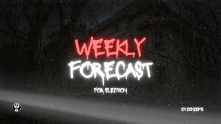 Weekly Outlook  Election Forecast Unedited [upl. by Drexler]