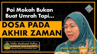 Ceramah Terbaik Datuk Dr Ustazah Norhafizah Musa Bila tiada ketaqwaan dan kejujuran [upl. by Loram]