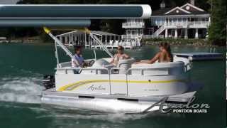 2013 Pontoon Boats  The Eagle Avalon Pontoon Boats A Series [upl. by Anniroc]