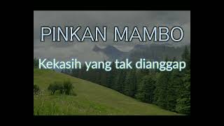 PINKAN MAMBO  Kekasih yang tak dianggap [upl. by Lemaceon]