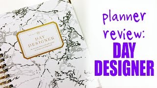 Planner Review  Day Designer [upl. by Nikral]