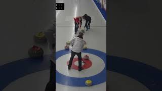 Stefan Van Dijck Run back 🥌🇧🇪 curling sports highlightreel CurdiaTV2 [upl. by Ticon]