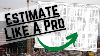 How To Prepare Construction Cost Estimation Format In Excel For Projects [upl. by Lynsey]