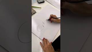 GESTURAL MODERN CALLIGRAPHY with a POINTED PEN x MARTA LAGNA calligraphermasters calligraphy art [upl. by Annekahs]