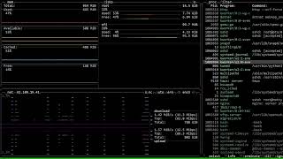 Linux  btop  dynamic update list [upl. by Bonnette864]