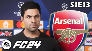 SACKED IN THE MORNING  FC 24 Arsenal Career Mode S1E13 [upl. by Nnovahs336]