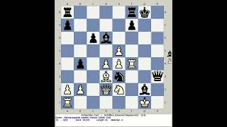 Schlechter Carl vs Schiffers Emanuel Stepanovich  Vienna Imperial Jubilee Chess 1898 Austria [upl. by Ecahc]