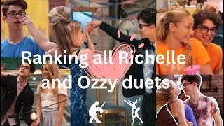 Ranking all Richelle and Ozzy duets 71  The Next Step [upl. by Ennaxxor]