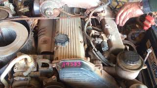 a4583  Landcruiser 1HZ Diesel Engine Start Up [upl. by Radferd]