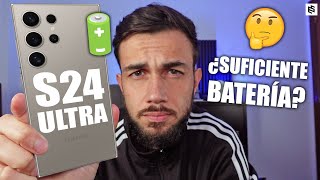 La VERDAD de su BATERÍA🔋Samsung GALAXY S24 ULTRA AUTONOMÍA [upl. by Nalahs]