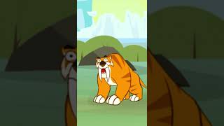 Meet Smilodon Dinosaur dinosaurs dinosaurcartoon shorts [upl. by Nairda]