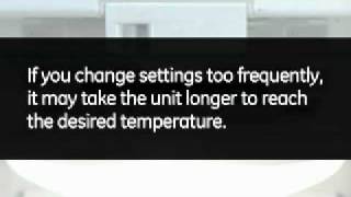 Adjusting Bottom Freezer Refrigerator Temp Controls  Actual Interior [upl. by Yehc]