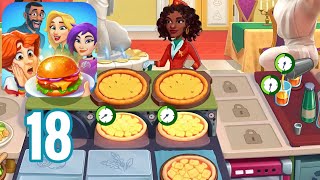 Ch 2 Oh Pizza Level 121130  Chef amp Friends Cooking Game  Part 18  Gameplay Walkthrough [upl. by Ardnalahs]