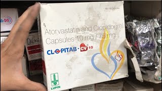 Clopitab CV 10mg tablet uses  price  composition  dose  side effects  review  in hindi [upl. by Lynden]