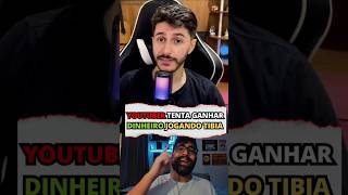 YOUTUBER TENTOU GANHAR DINHEIRO JOGANDO TIBIA tibia tibiagame games youtubeshorts shorts [upl. by Lewert566]