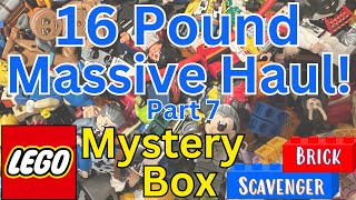 Lego Mystery Minifigure Box 16 Pound Massive Haul Part 7 [upl. by Anitsirt]