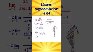 Límites trigonométricos Trigonometric limits〖lim┬x→0 〗⁡〖2x sen 3x〗 [upl. by Mcknight]