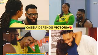 OZEE WARN ONYEKA amp SET BOUNDARIES💔 KASSIA DEFEND VICTORIA❤️BBNAIJA NO LOOSE GUARD BBNAIJA 2024 [upl. by Mattheus]