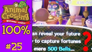 Animal Crossing New Leaf 100  25 Unlocking the Fortune Shop or not [upl. by Sothena]