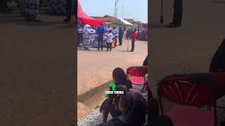 Ghana Funerals Pastors Perform Last Christian Ritual Ghana Funerals Viral Shorts [upl. by Hsirt]