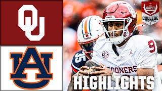 Oklahoma Sooners vs Auburn Tigers  Full Game Highlights  ESPN College Football [upl. by Sou659]