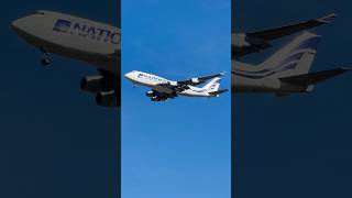 National Air Cargo B747400F landing at JFK Airport [upl. by Schumer579]