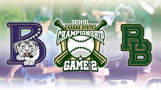 Blythewood vs River Bluff  Game 2 SCHSL AAAAA State Championship [upl. by Rehtul]