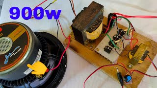 DIY Powerful Ultra Bass Booster Amplifier  How to make DIY Booster Amplifier [upl. by Dyal364]