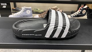 Adidas adilette 22 Slides Core BlackCore BlackCloud White  Style Code IF3670 [upl. by Arnold]