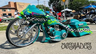 Berwyn Illinois Route 66 Car Show Chicago Car Scene [upl. by Rebmik]