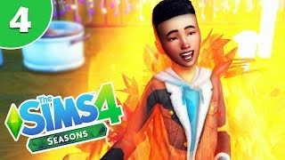 OUR KIDS ARE FIRERESISTANT 🔥  EP4  THE SIMS 4 SEASONS [upl. by Abshier]