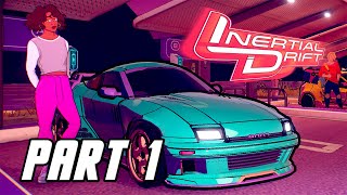 Inertial Drift  Gameplay Walkthrough Part 1 No Commentary PS4 PRO [upl. by Nohsreg]