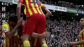 Espanyol vs Barcelona 01 2014 → RESUMEN amp GOLES ← Español 01 Barcelona  29032014 [upl. by Euqinue332]